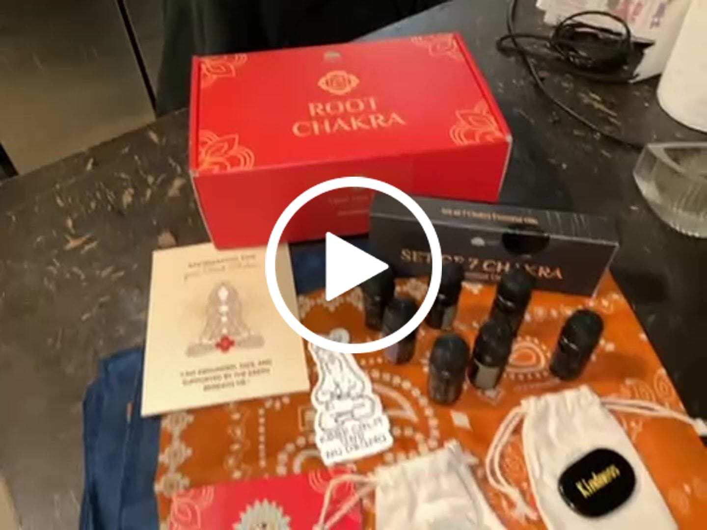 Customer video review of Chakra Subscription Box
