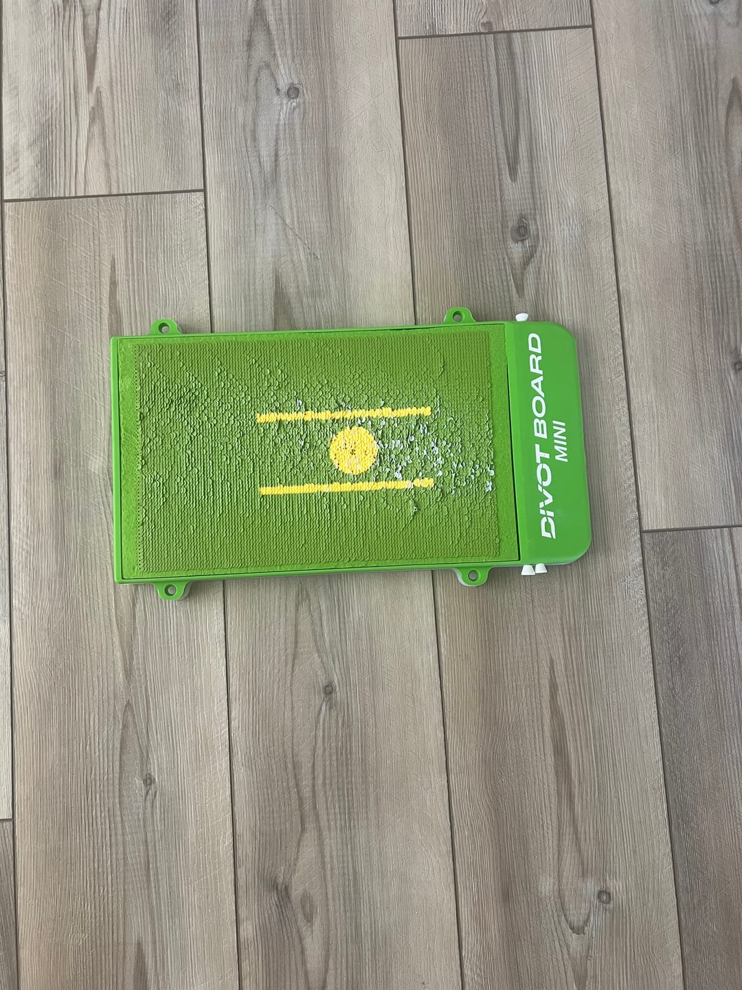 Customer photo review of Divot Board Mini Grip Pad