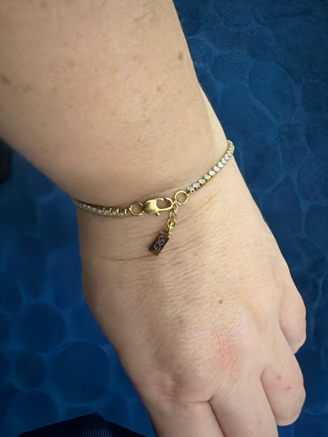 Customer photo review of Minimal Bracelet Stack