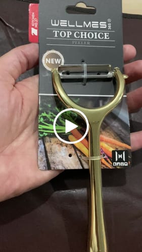 Customer video review of Wellmes Peeler Golden
