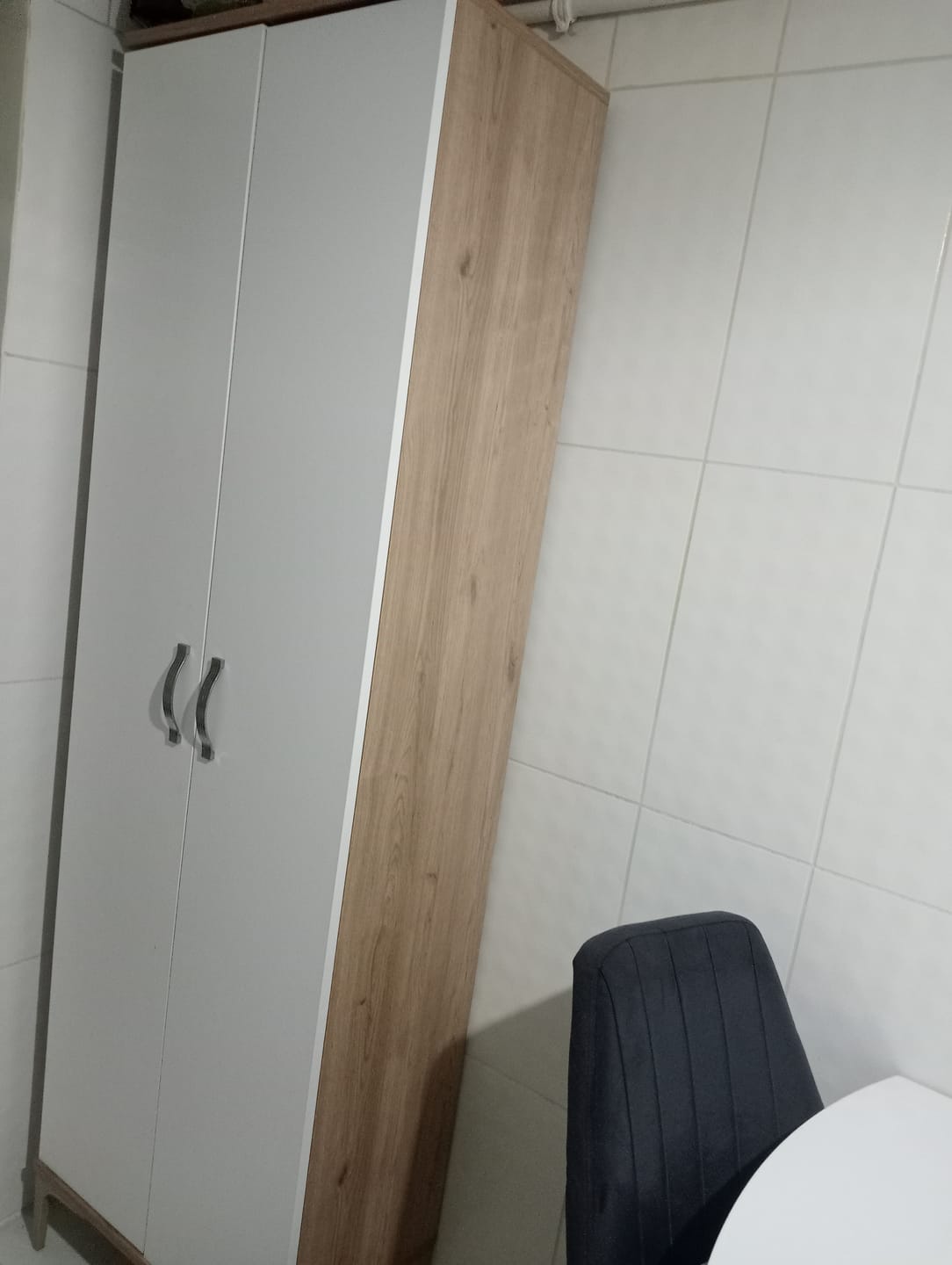 Customer photo review of Rani EA116 Ayakkabılık Portmanto 7 Raflı Çok Amaçlı Dolap Sepet Ceviz - Beyaz