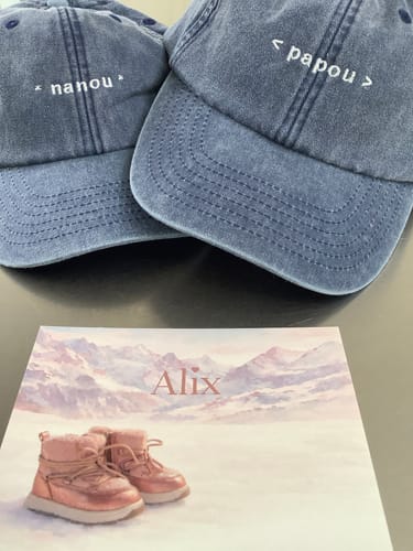 Customer photo review of CUSTOM WASHED CAP.