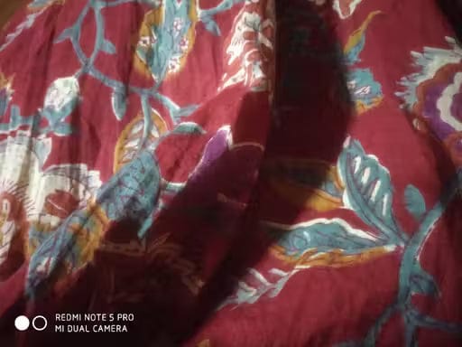 Customer photo review of SOMIYA Women’s Pure Cotton Printed Suit Set with Dupatta