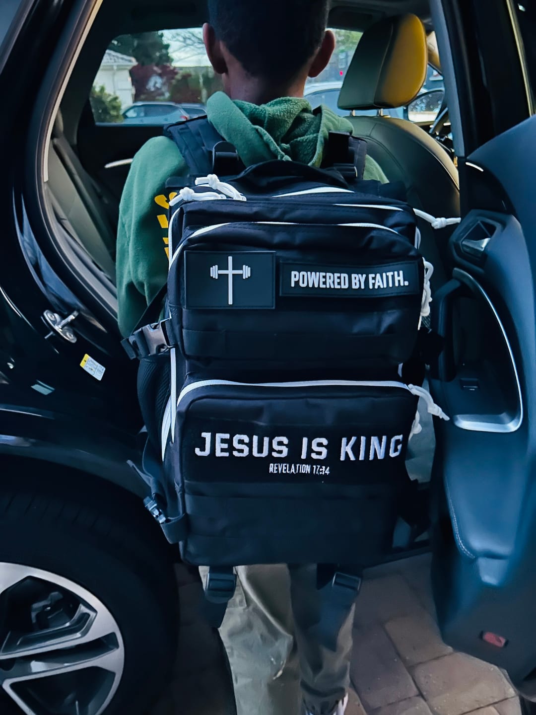 Customer photo review of 25L Tactical Backpack