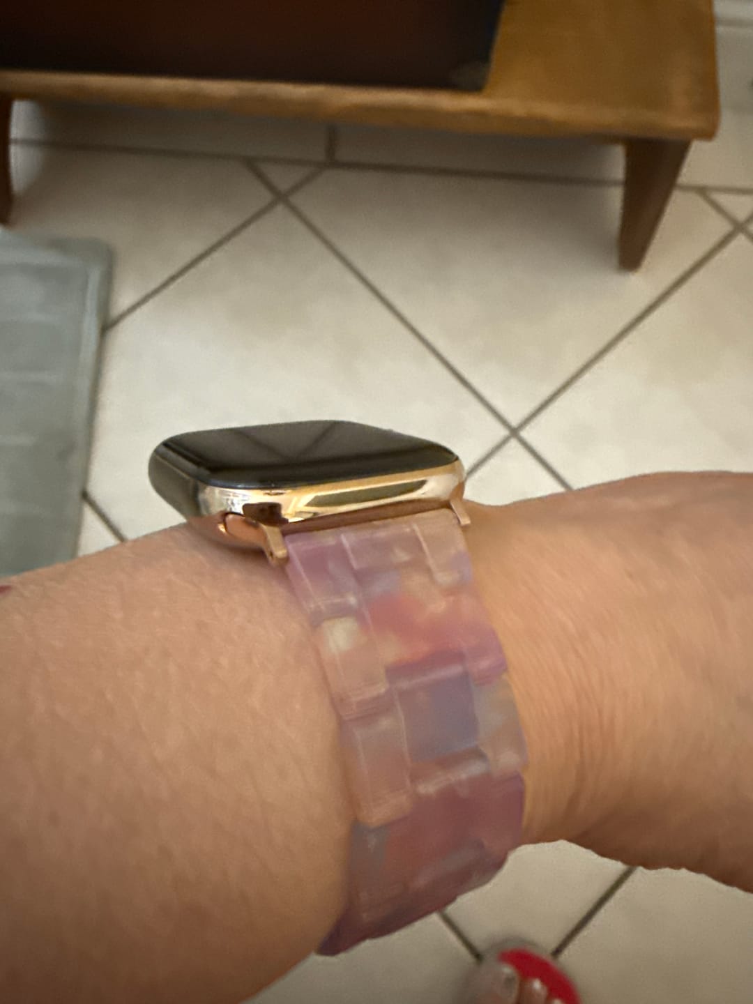 Customer photo review of Perla Ceramic Strap