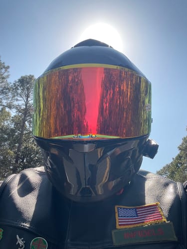 Customer photo review of Viper Shield Outer- Photochromic Red