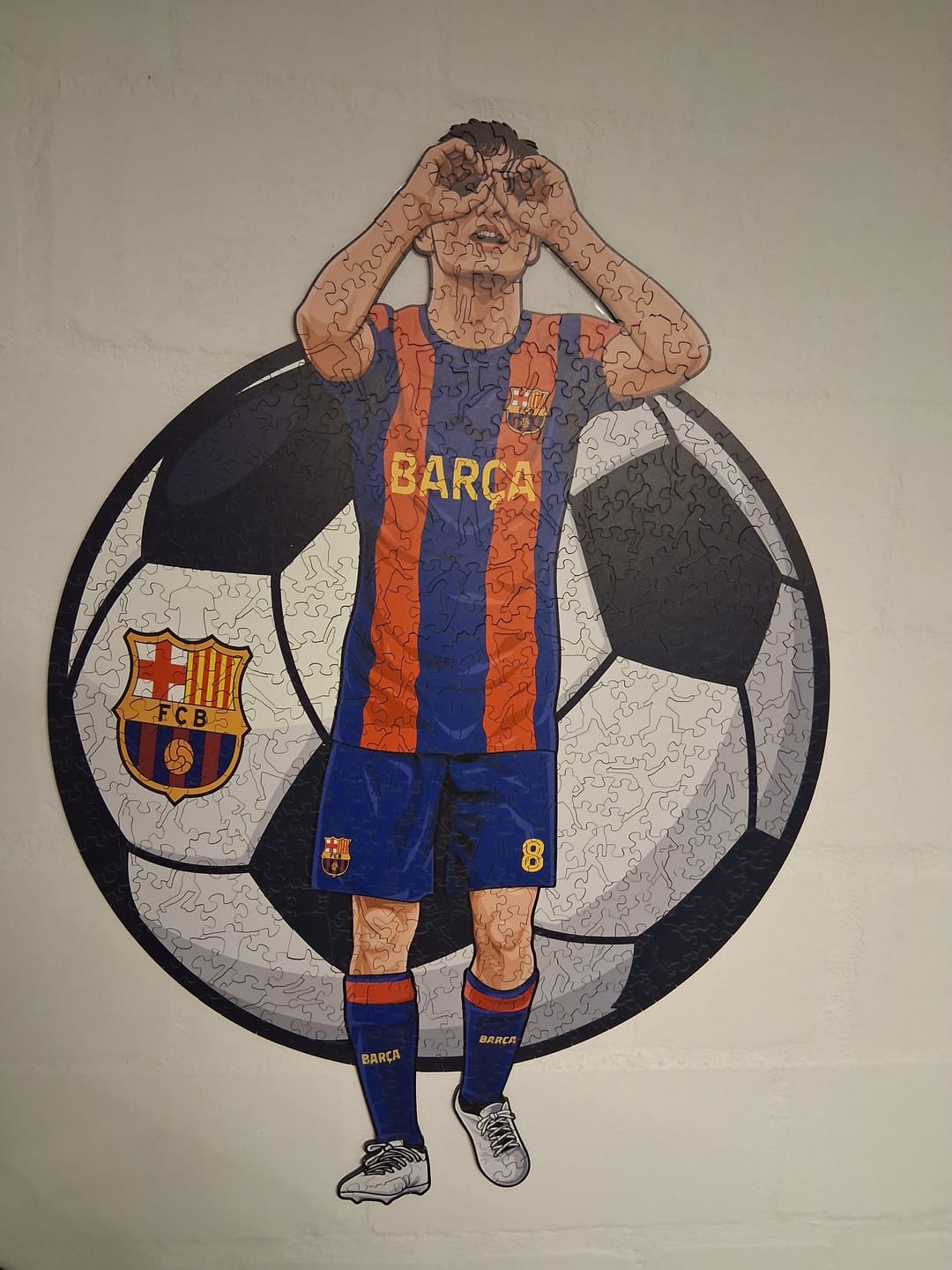 Customer photo review of Pedri - Holzpuzzle