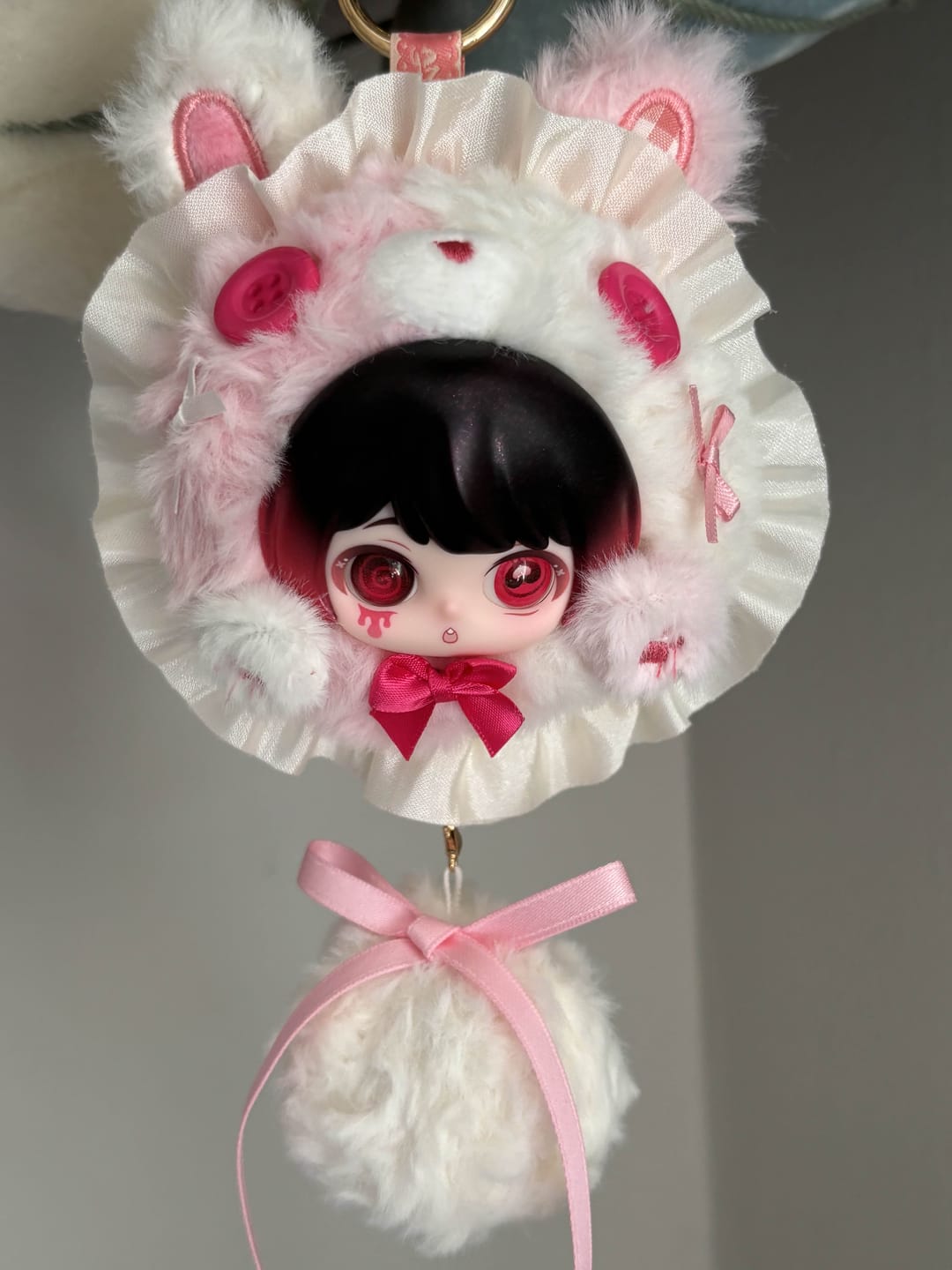 Customer photo review of Antoo's Mini Paradise Series Plush Keychain Blind Box