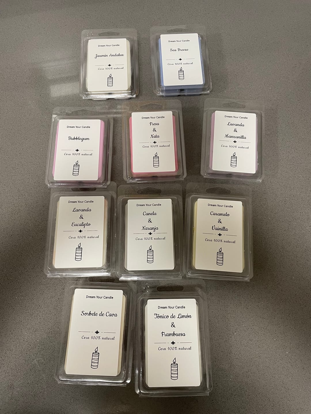 Customer photo review of Blister para Wax-melts
