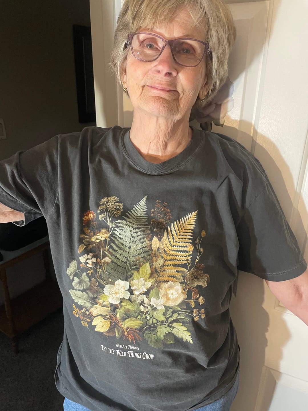 Customer photo review of Wild Things Grow T-shirt