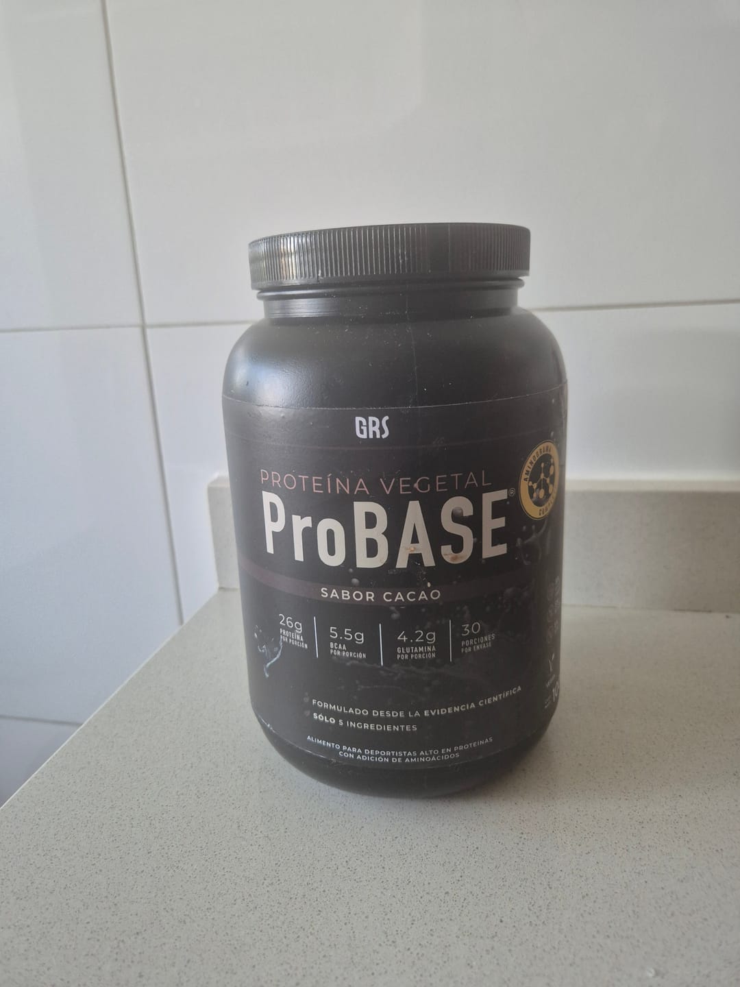 Customer photo review of Proteína ProBASE Cacao