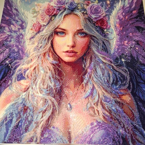 Customer photo review of 5D Diamond Painting – Himmelsengel