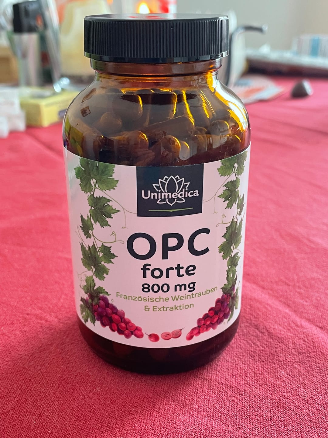 Customer photo review of OPC forte Traubenkernextrakt Kapseln
