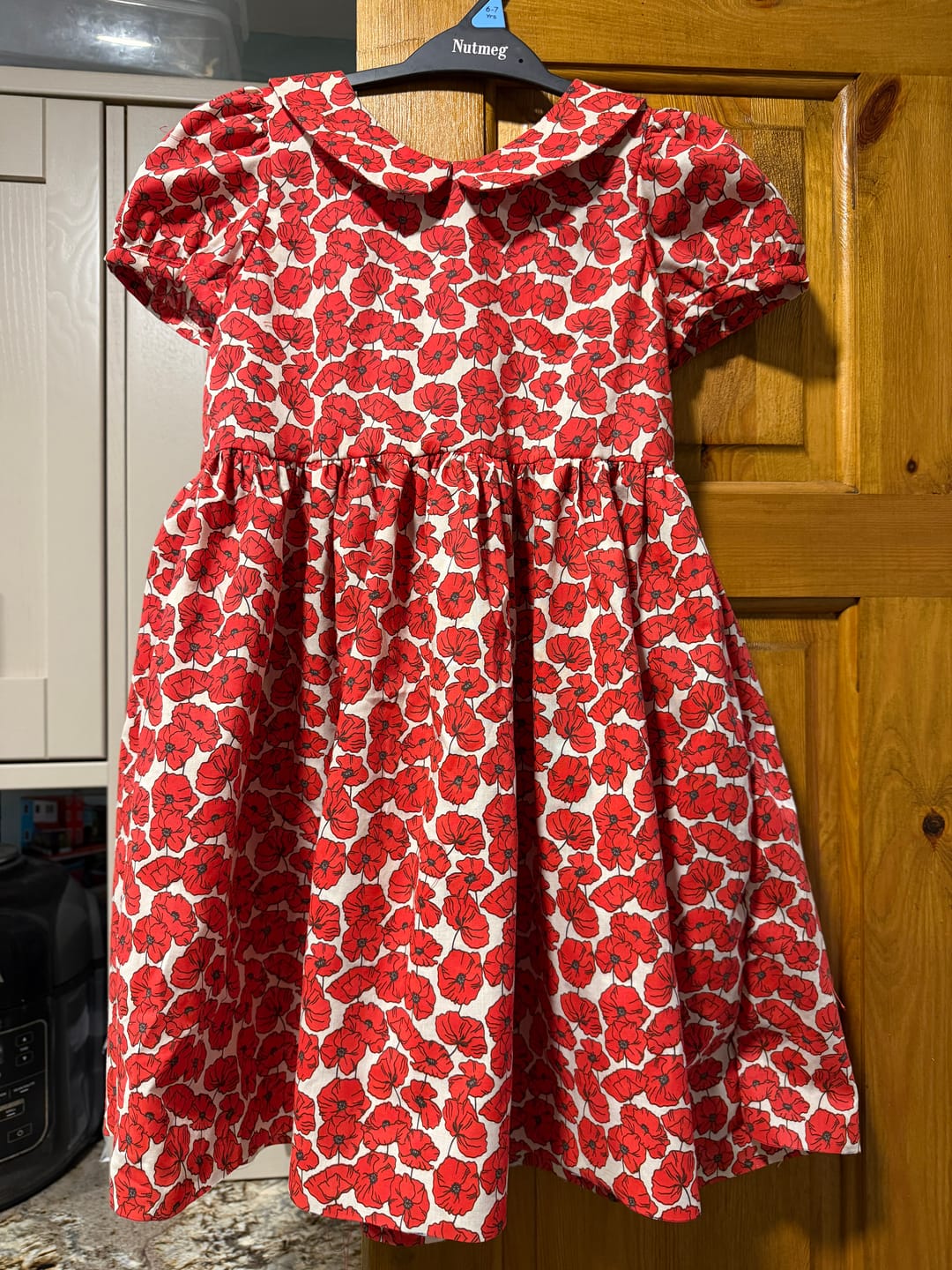Customer photo review of Poppy Petals Polycotton Fabric