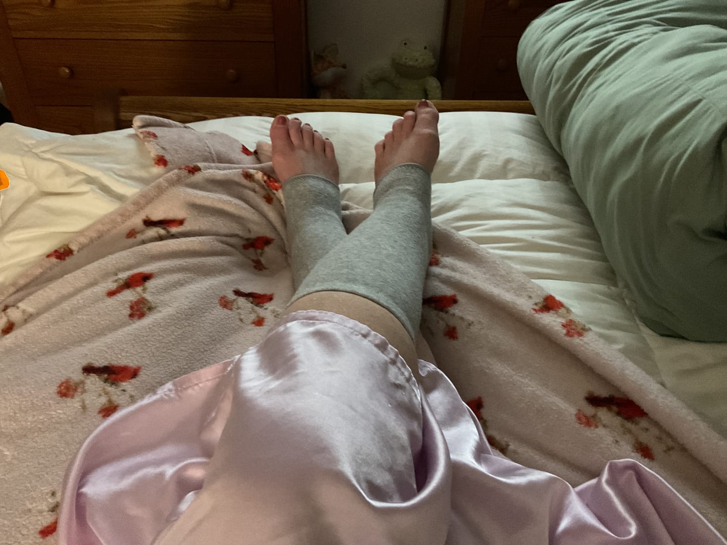 Customer photo review of Premium Anti-Fatigue Bamboo Footsleeves