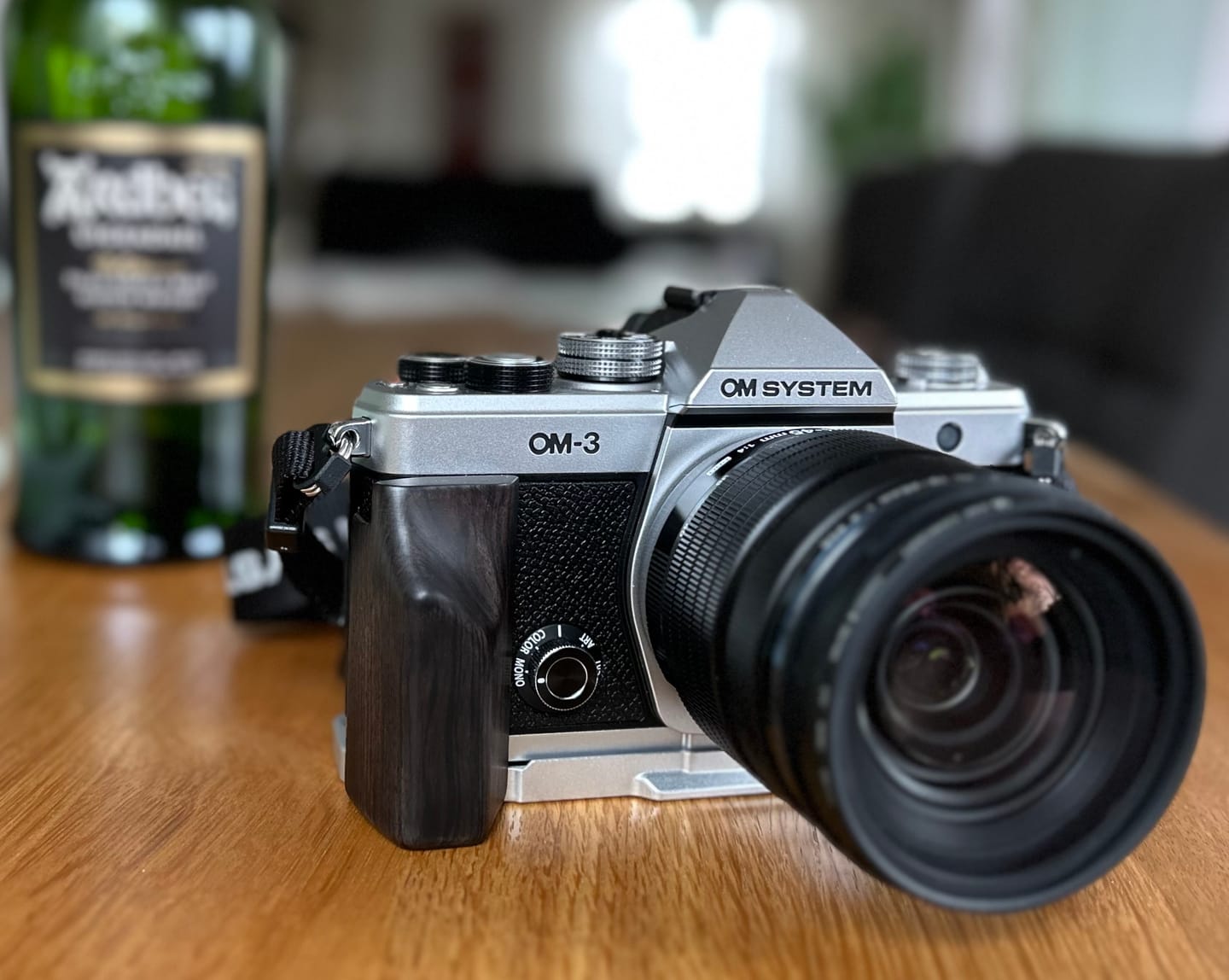 Customer photo review of Olympus OM3 Grip Wood MS Design