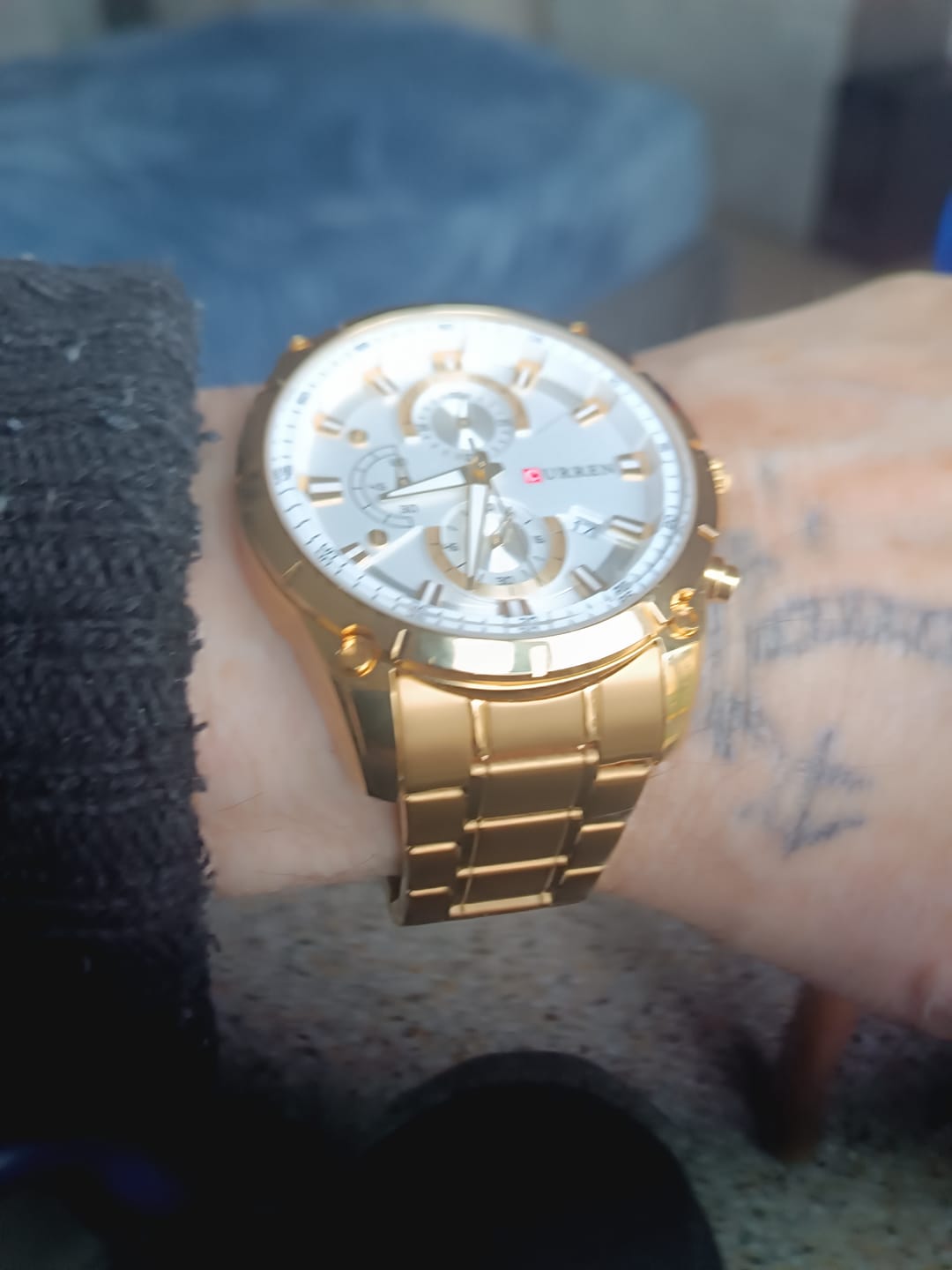 Customer photo review of Curren Dublino® orologio uomo acciaio