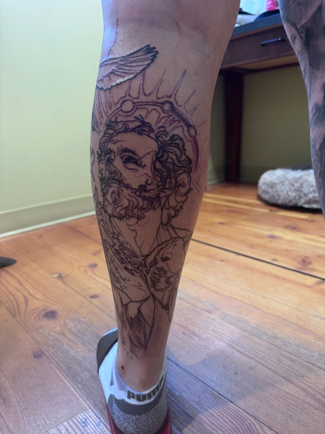 Customer photo review of Signature Tattoo Numbing Cream
