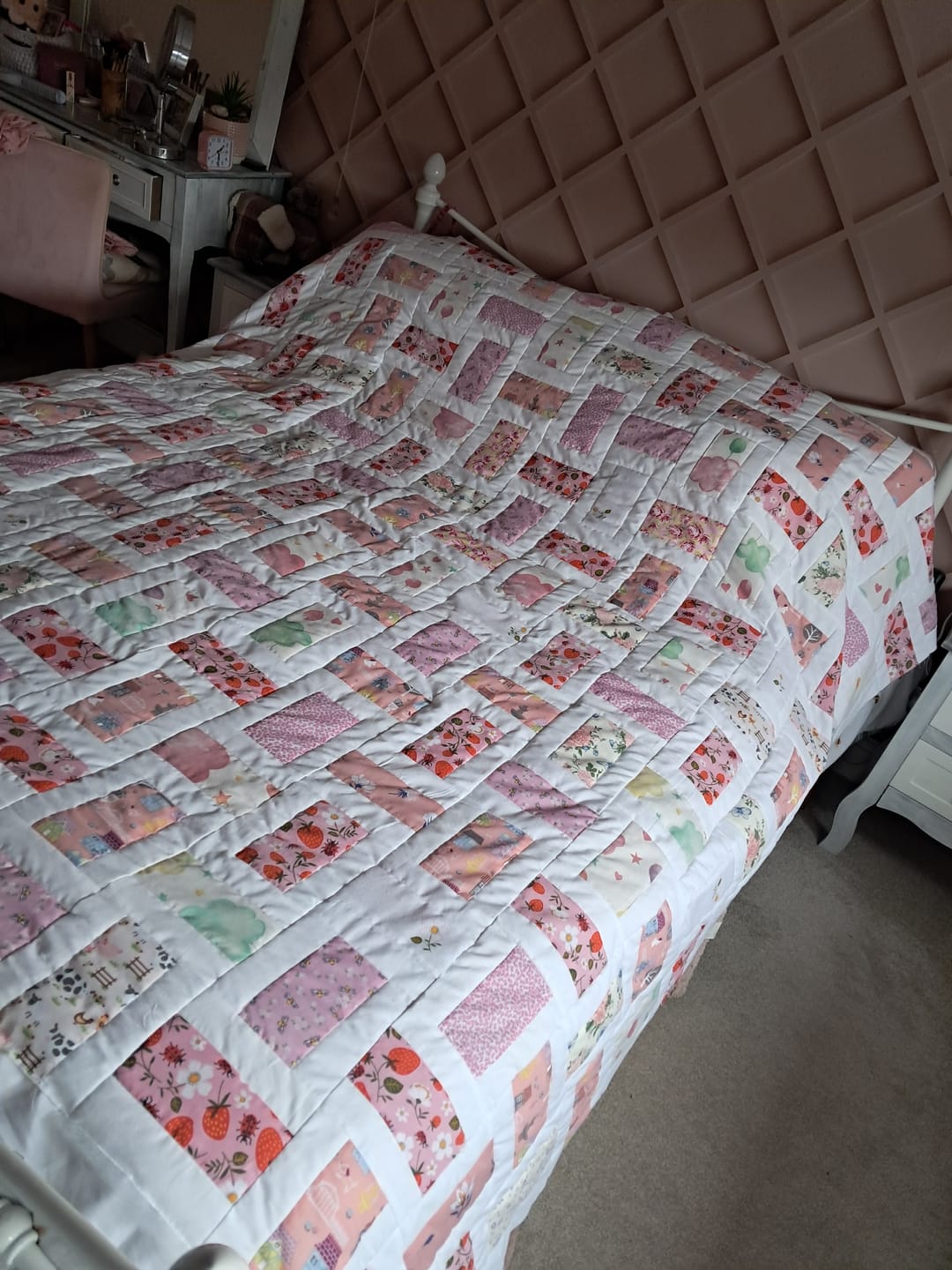 Customer photo review of 2oz Fire Retardant Wadding - 90cm wide