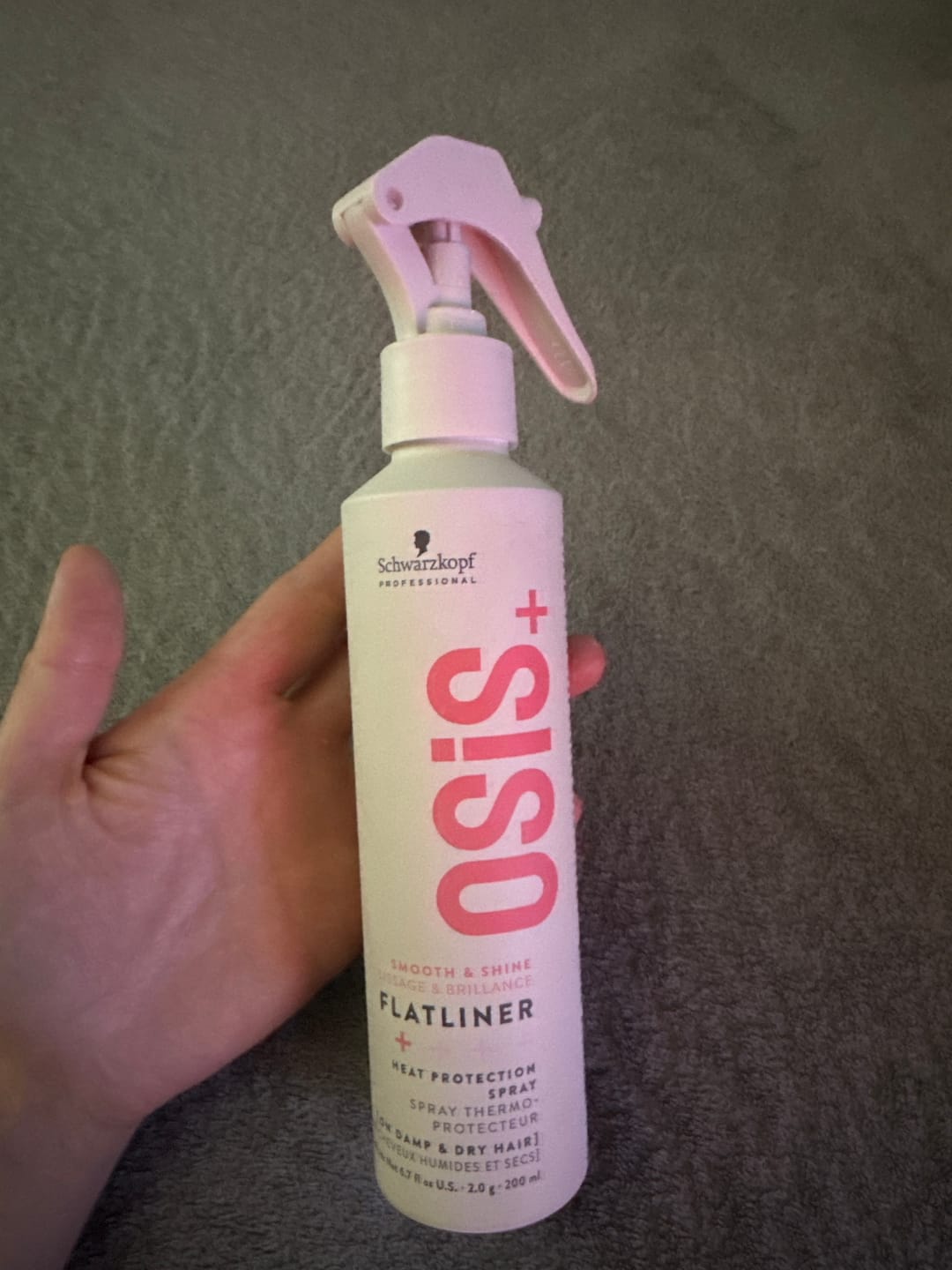 Customer photo review of OSiS+  FLATLINER PROTECTOR CALOR - 200ml