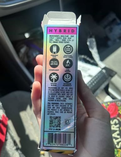 Customer photo review of FVKD LIQUID DIAMONDS DISPOSABLE | 3.5G , III