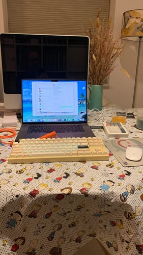 Customer photo review of WOBKEY - Crush80 Reboot Pro & Lite Mechanical Keyboard