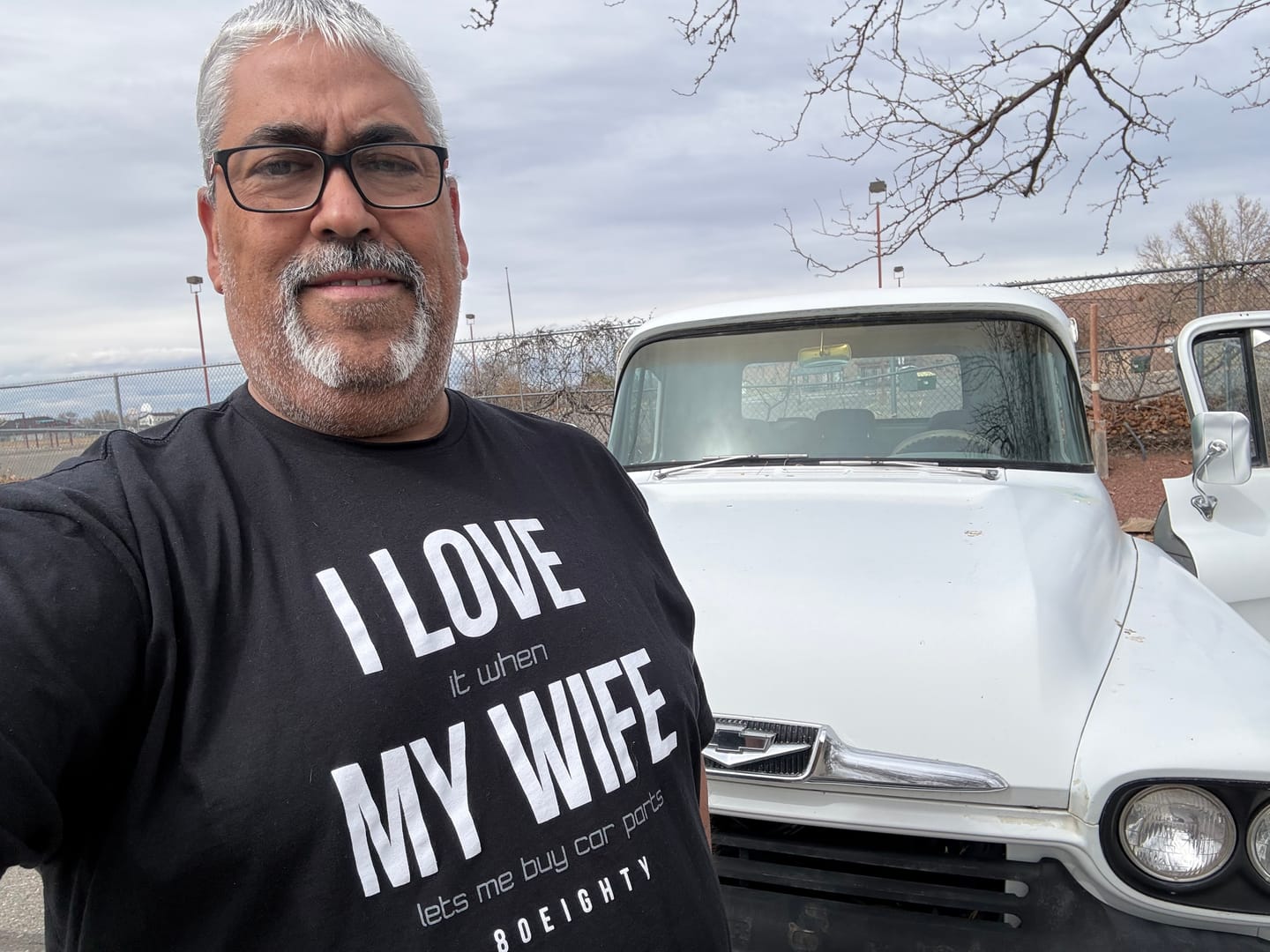 Customer photo review of 80Eighty® Love My Wife Shirt