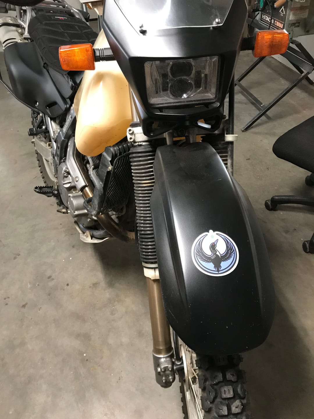 Customer photo review of Rebel Loon Sticker
