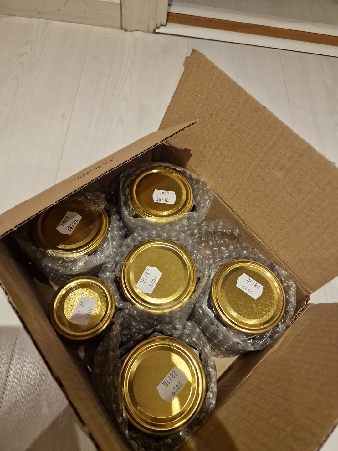 Customer photo review of Kallpressad RAW honung 500 g – Svensk honung