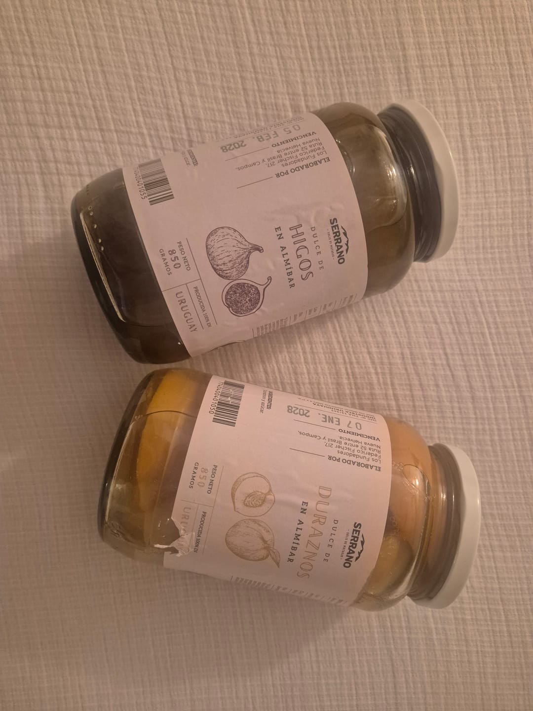 Customer photo review of Conservas en almíbar