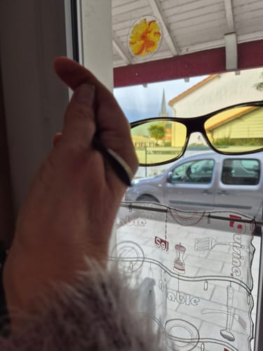 Customer photo review of NoctiOptic™ - Les lunettes qui éclairent votre nuit