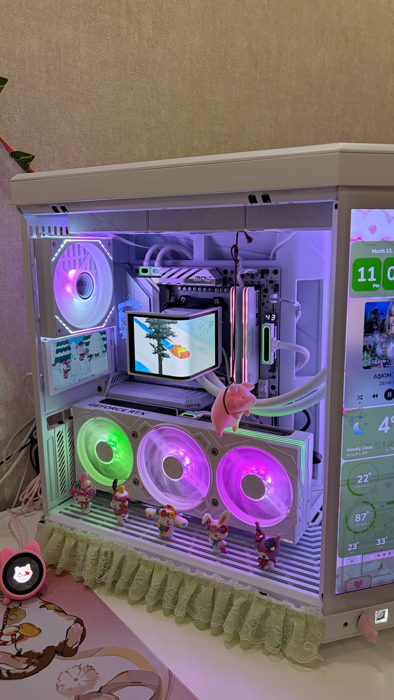 Customer photo review of AsiaHorse Hydrus ARGB PSU Uzatma Kablosu