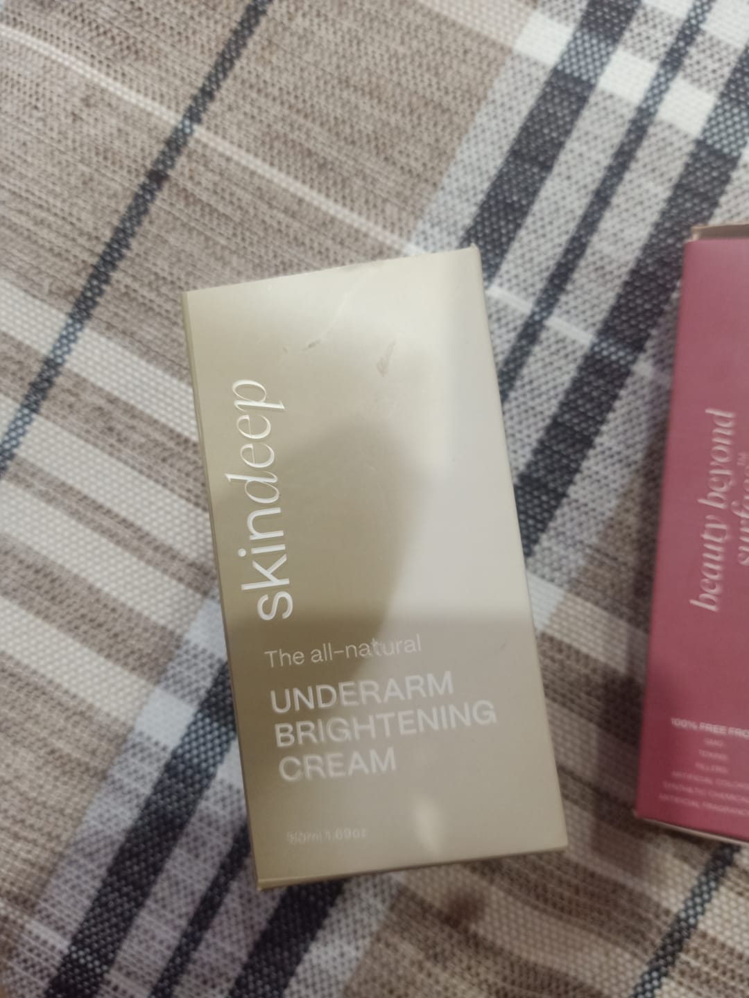 Customer photo review of THE ALL-NATURAL UNDERARM BRIGHTENING CREAM