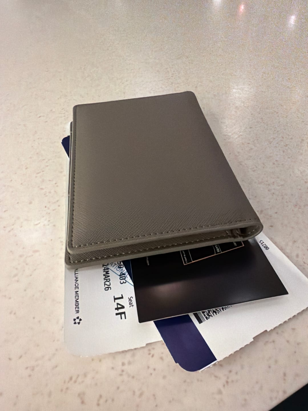Customer photo review of SEEK PASSPORT WALLET