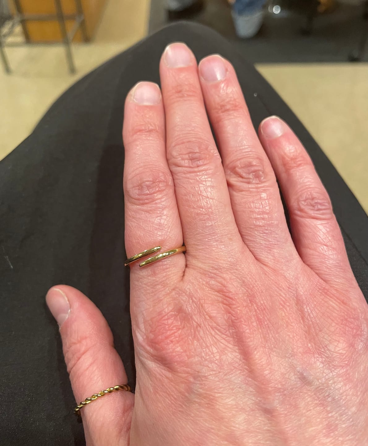 Customer photo review of Classic Claw Ring
