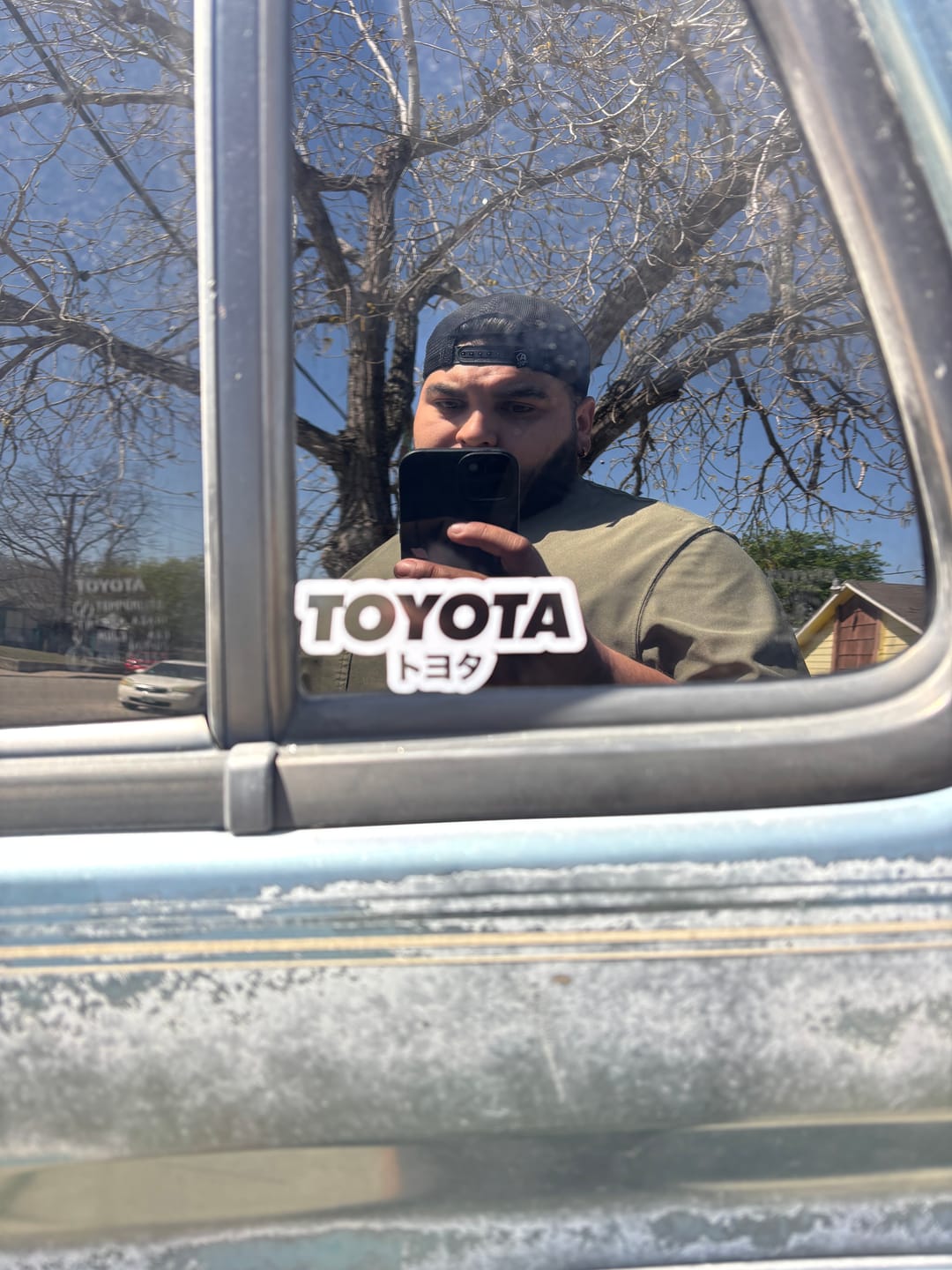 Customer photo review of JDM Toyota Stickers 3.5"x1.5"- 3 Pack