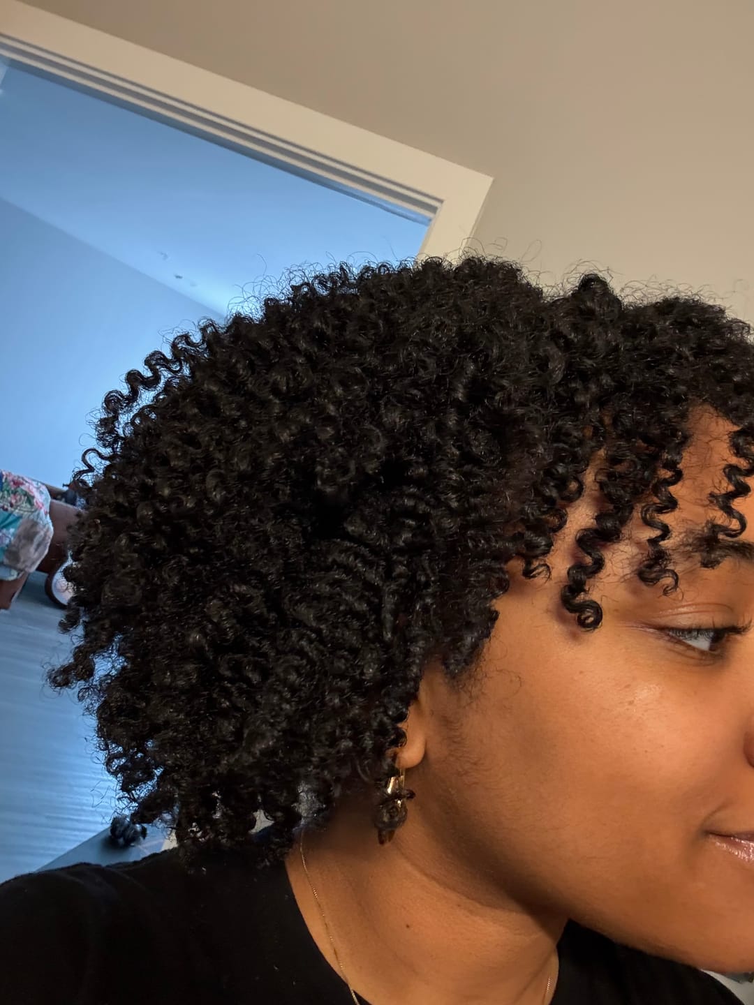 Customer photo review of Okra Curl Defining Gel