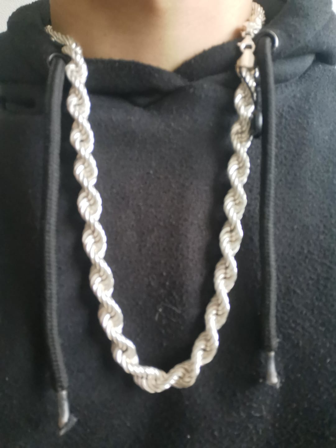 Customer photo review of Cordell Halsband 10mm - 925 Silver