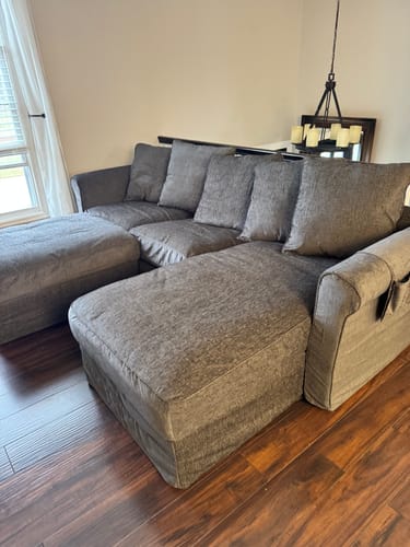 Customer photo review of Harlanda 3 Seat Sofa with Chaise Cover