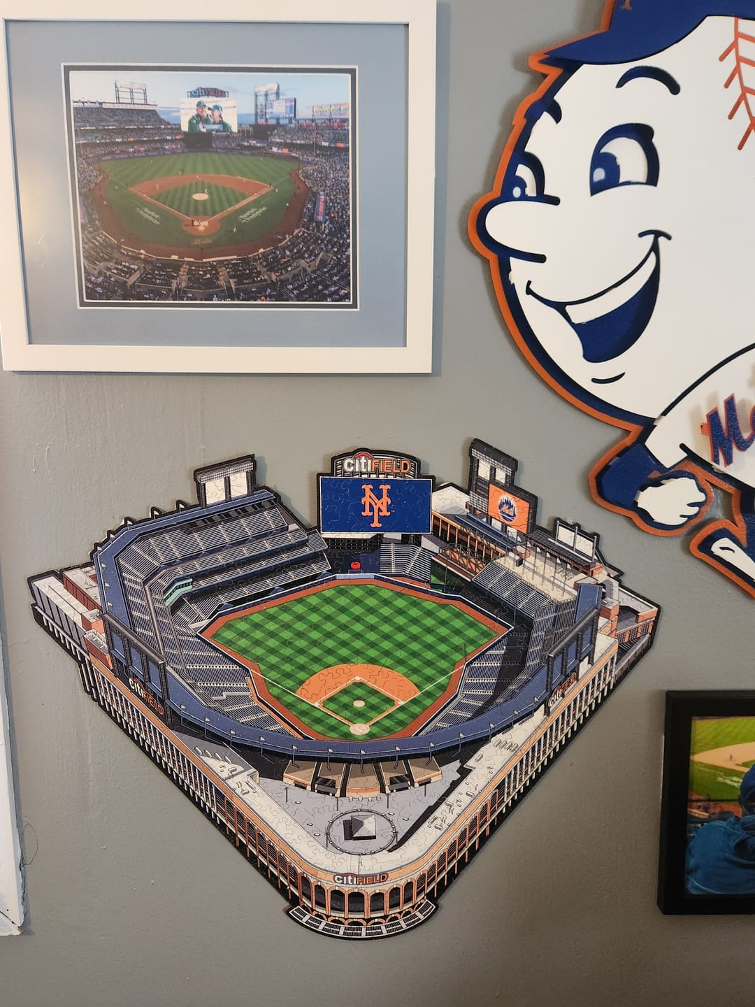Customer photo review of New York Mets™ Citi Field Stadium - Wooden Puzzle