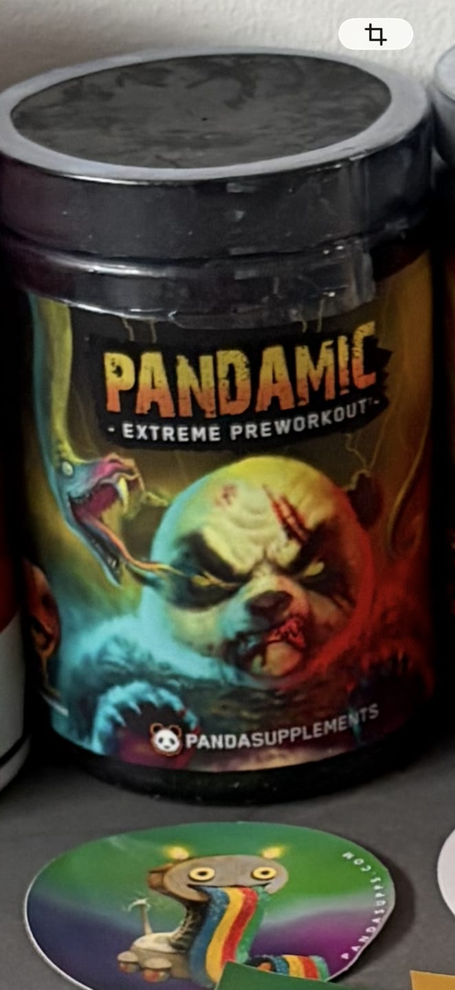 Customer photo review of PANDAMIC PRE-WORKOUT
