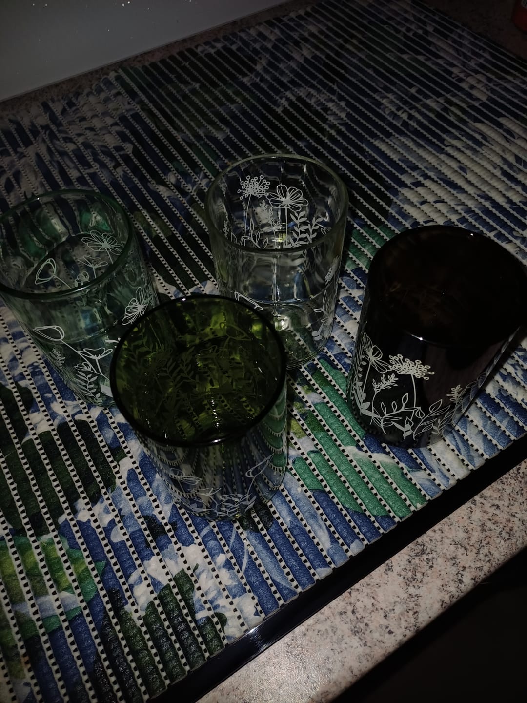 Customer photo review of Printemps - Set de 4 verres