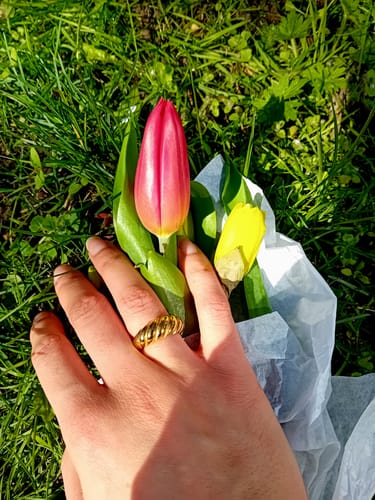 Customer photo review of The Bondi Croissant Ring