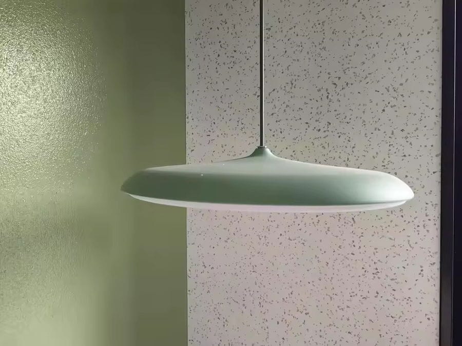 Customer photo review of Luminária pendente alumínio em LED
