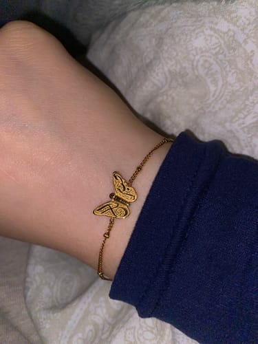 Customer photo review of Patience & Hope Bracelet