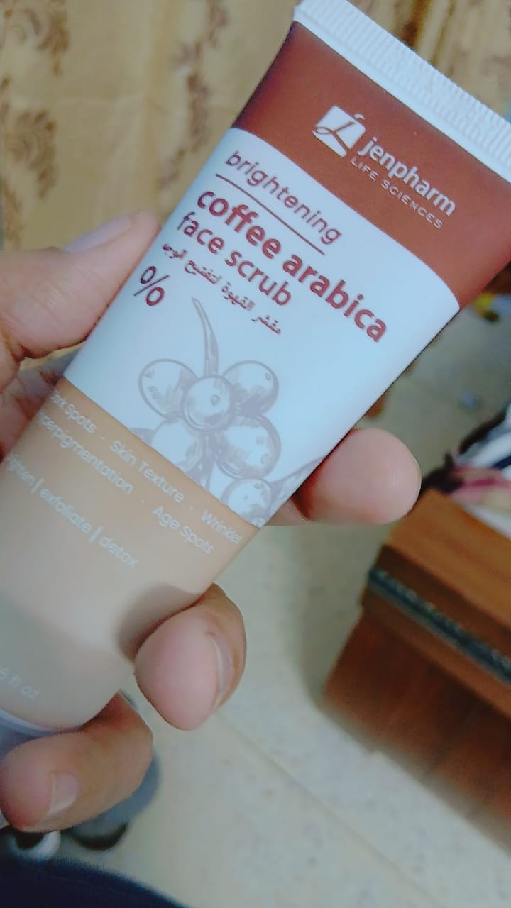 Customer photo review of Brightening Coffee Scrub