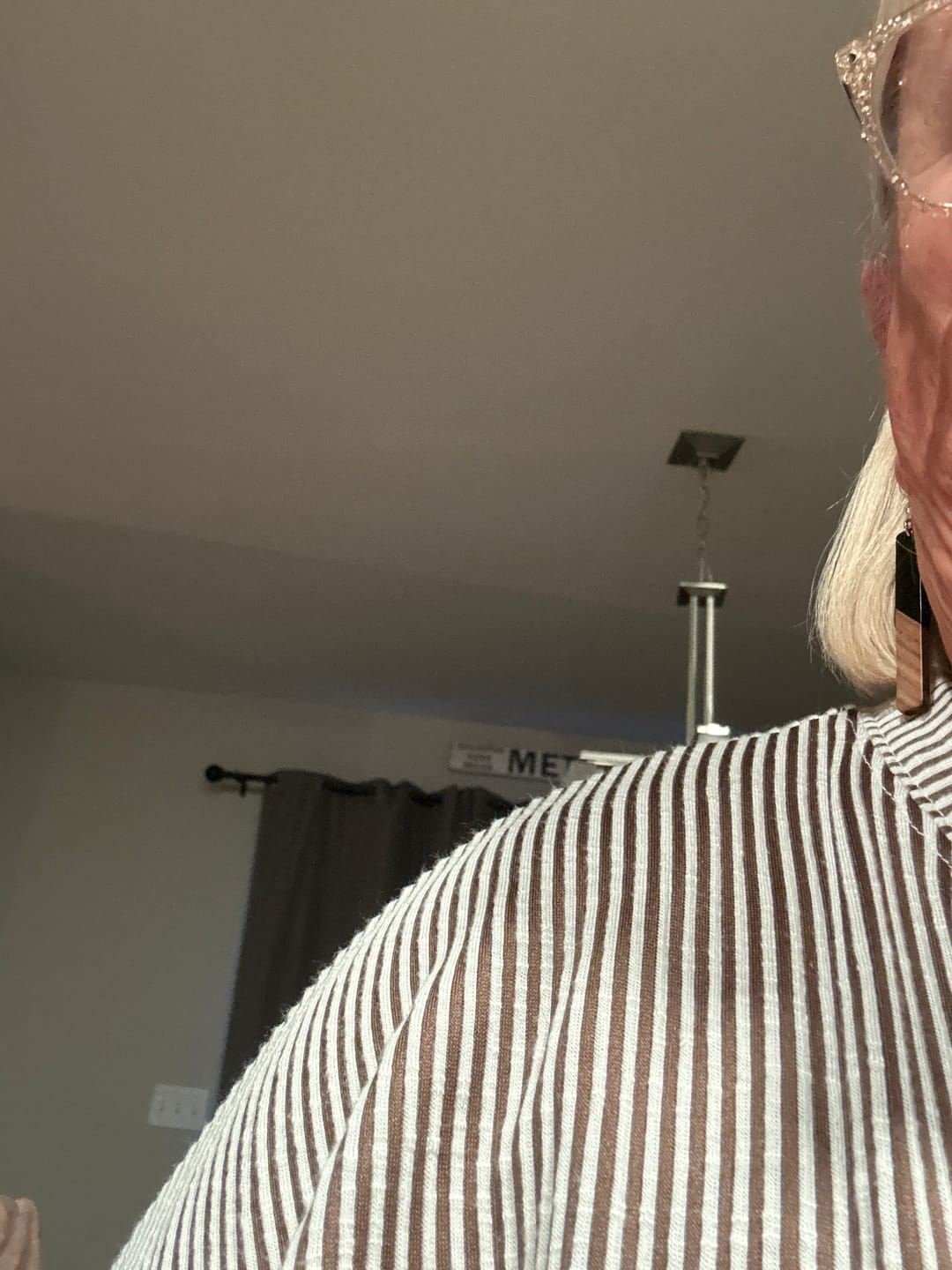 Customer photo review of Rectangular Wooden Celluloid Dangles