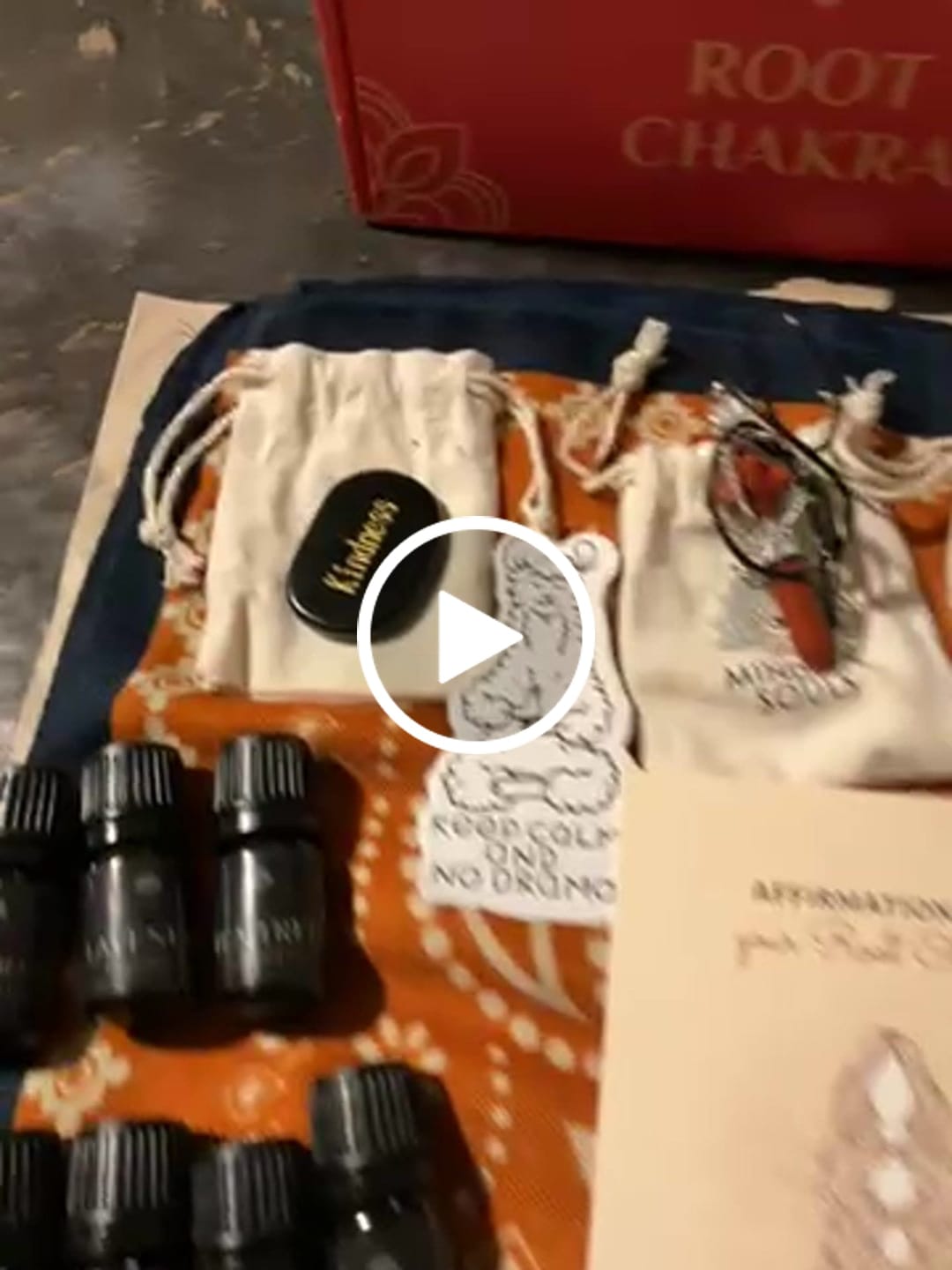 Customer video review of Chakra Subscription Box