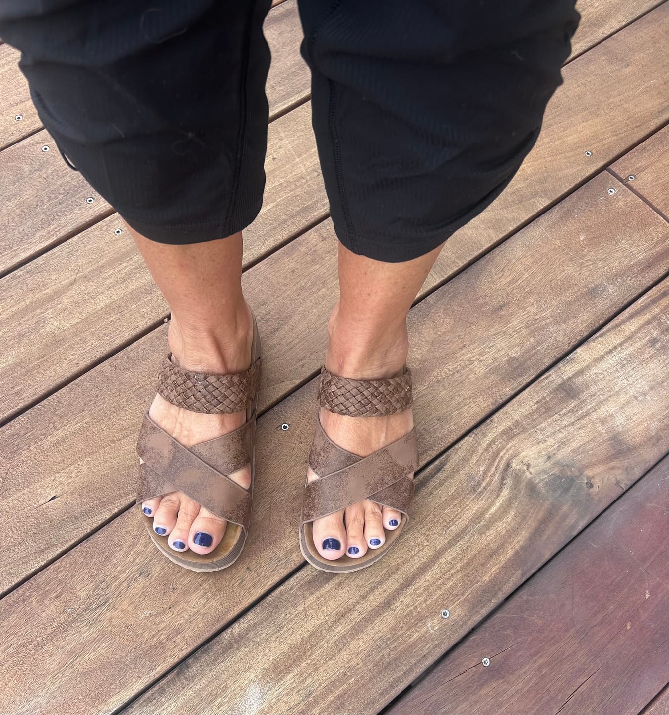 Customer photo review of Sienne Sandal | Dune