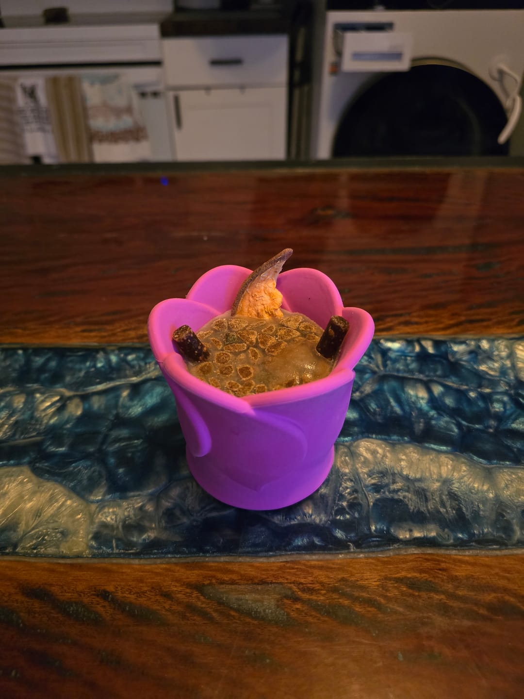 Customer photo review of FreezRose – Frozen Dog Enrichment Toy
